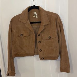 Tan corduroy jacket